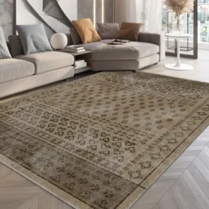 Luca Brown Tribal-Ethnic Turkish Carpet image 2