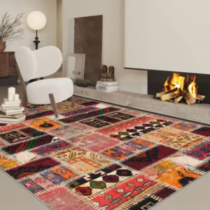 Marius Colourful Boho Turkish Carpet img 3