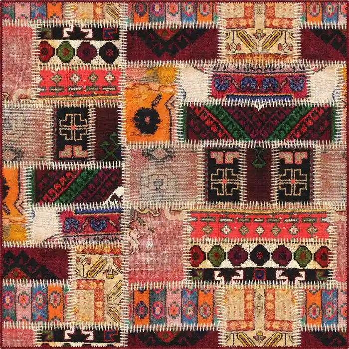 Marius Colourful Boho Turkish Carpet
