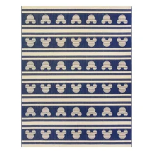 Mickey Stripes Outdoor Rug img 3