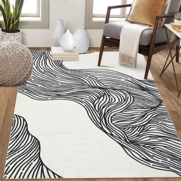 Modern Abstract Indoor Area Rug