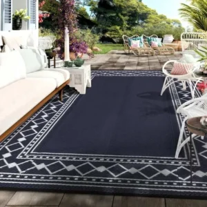 Modern Geometric Outdoor Rug