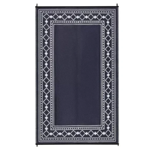 Modern Geometric Outdoor Rug img 2