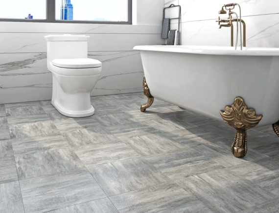 PVC Bathrooms Flooring Dubai