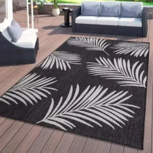 Palm Leaves Outdoor Rug