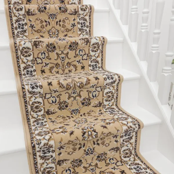 Persian Tan Stair Carpet image 3