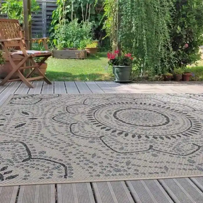 Portia Medallion Outdoor Rug