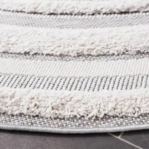 Power Loomed Indoor Round Rug img 2
