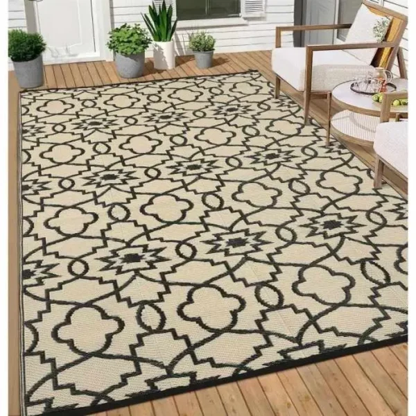 Reversible Plastic Outdoor Rug img 1