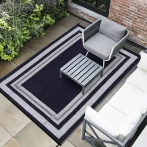 Reversible Straw Outdoor Rug img 2