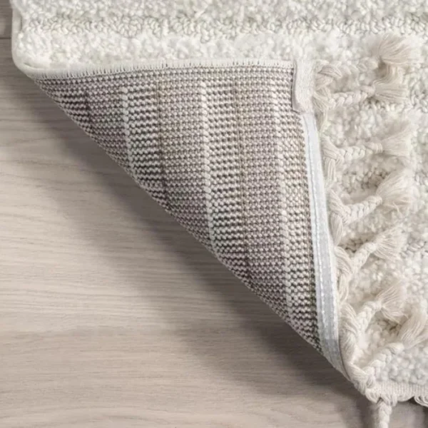 Risette Geometric Shaggy Rug img 2