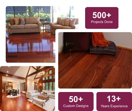 Rosewood Engineered Wood Flooring in Dubai