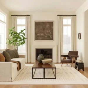 Rowyn Geometric Area Rug Rug img 1
