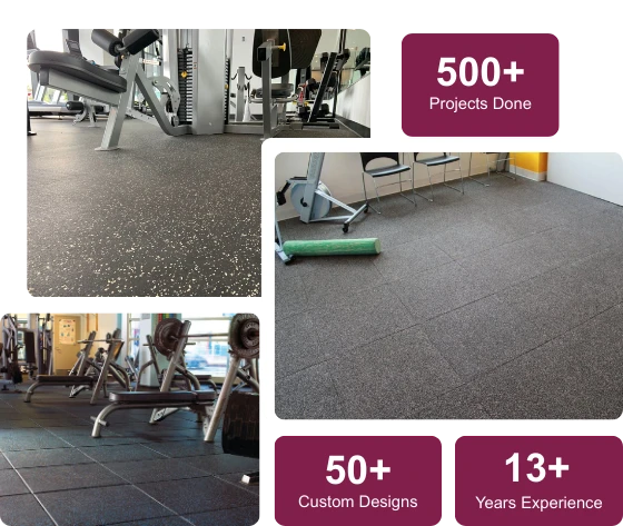Trusted rubber flooring supplier in Dubai