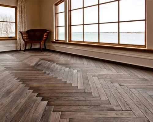 Rustic Parquet Wood Flooring in Dubai