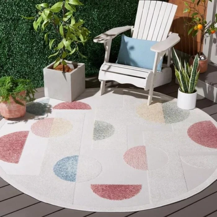 Sarasota Power Loomed Round Rug
