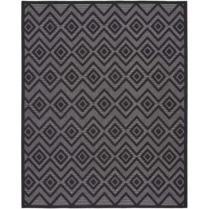Solid Diamond Outdoor Rug img 3