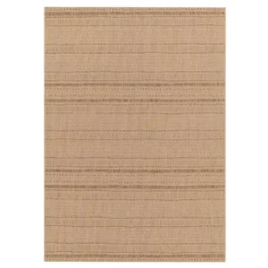 Stitched Stripe Outdoor Rug img 3
