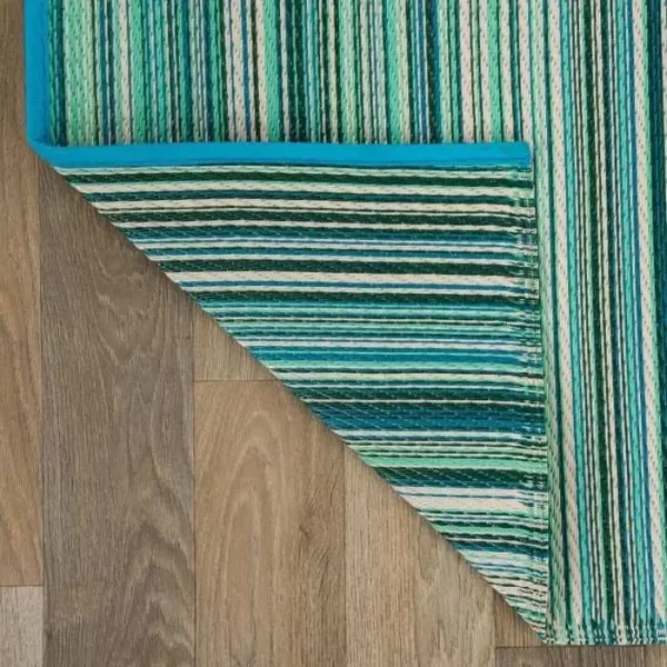 Stripe Contemporary Outdoor Rug img 3