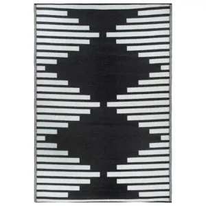 Stripe Diamond Outdoor Rug img 3