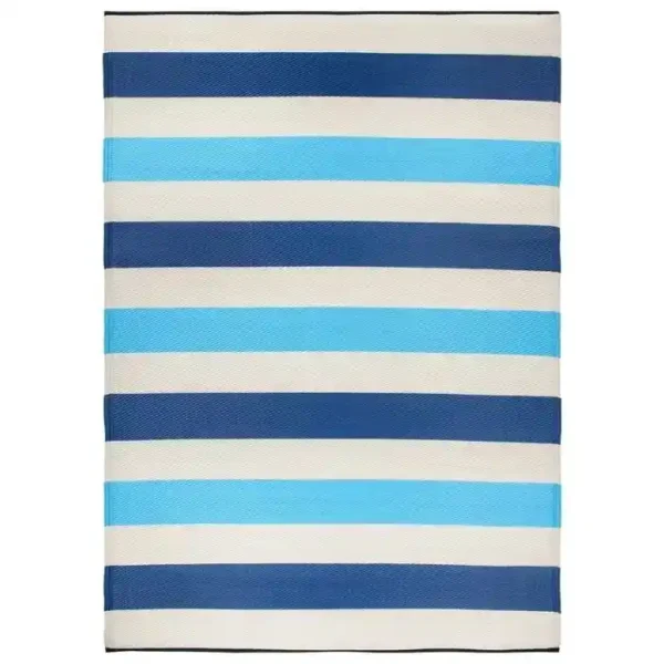 Stripe Reversible Outdoor Rug img 3