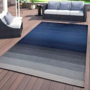 Stripe Shade Outdoor Rug img 1