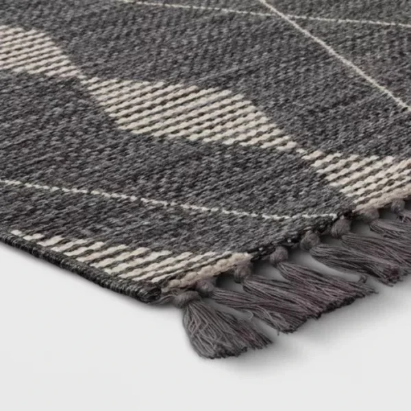 Striped Outdoor Area Rug img 1