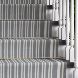Striped Stair Carpet Runner img 1