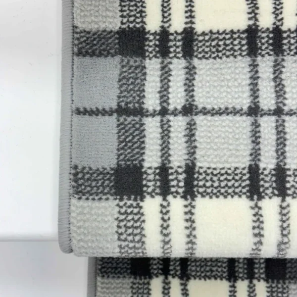 Tartan Grey Stair Runner image 2