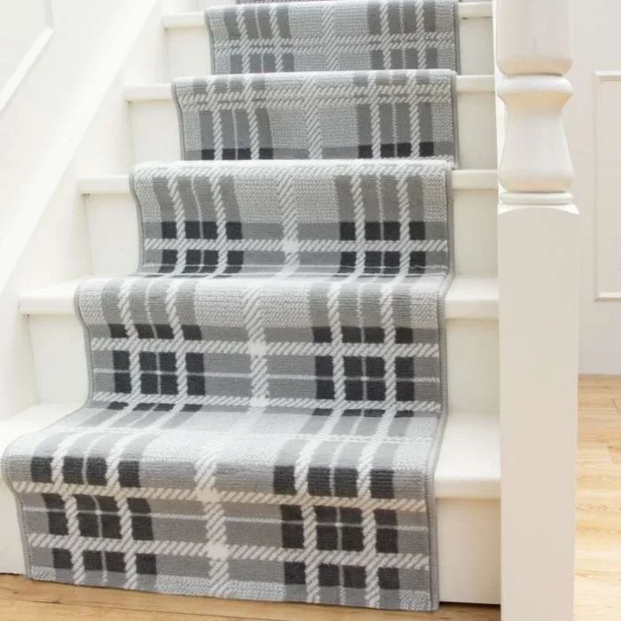 Tartan Print Stair Runner