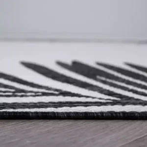 Tropical Floral Outdoor Rug img 1