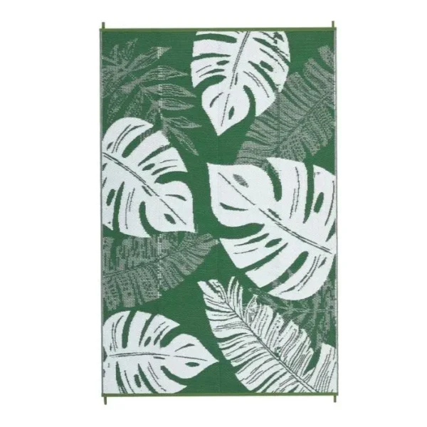 Tropical Leaf Outdoor Rug img 3