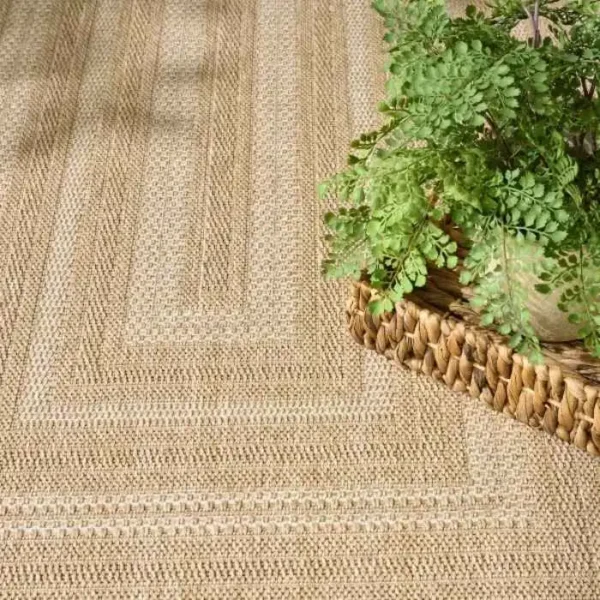 Tulum Bordered Outdoor Rug img 1