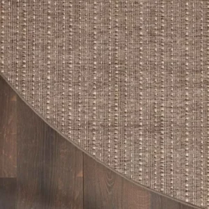 Tulum Striped Indoor Round Rug img 2