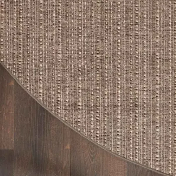 Tulum Striped Indoor Round Rug img 2