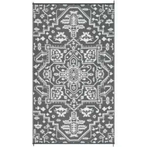 Vintage Medallion Outdoor Rug img 1