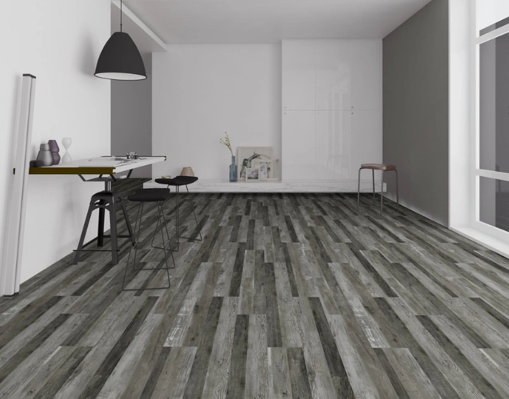Custom vinyl click tiles Dubai