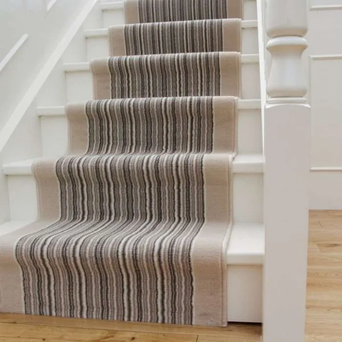 Wide Stripe Stair Runner