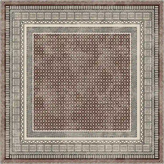 Wynn Bordered Washable Turkish Carpet