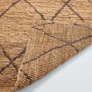 Zohra Diamond Pure Jute Rug image 2