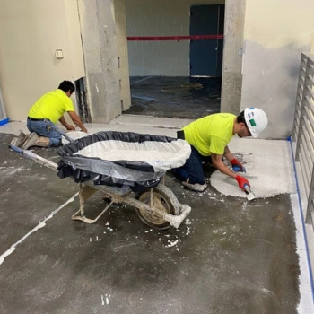 cement terrazzo flooring​