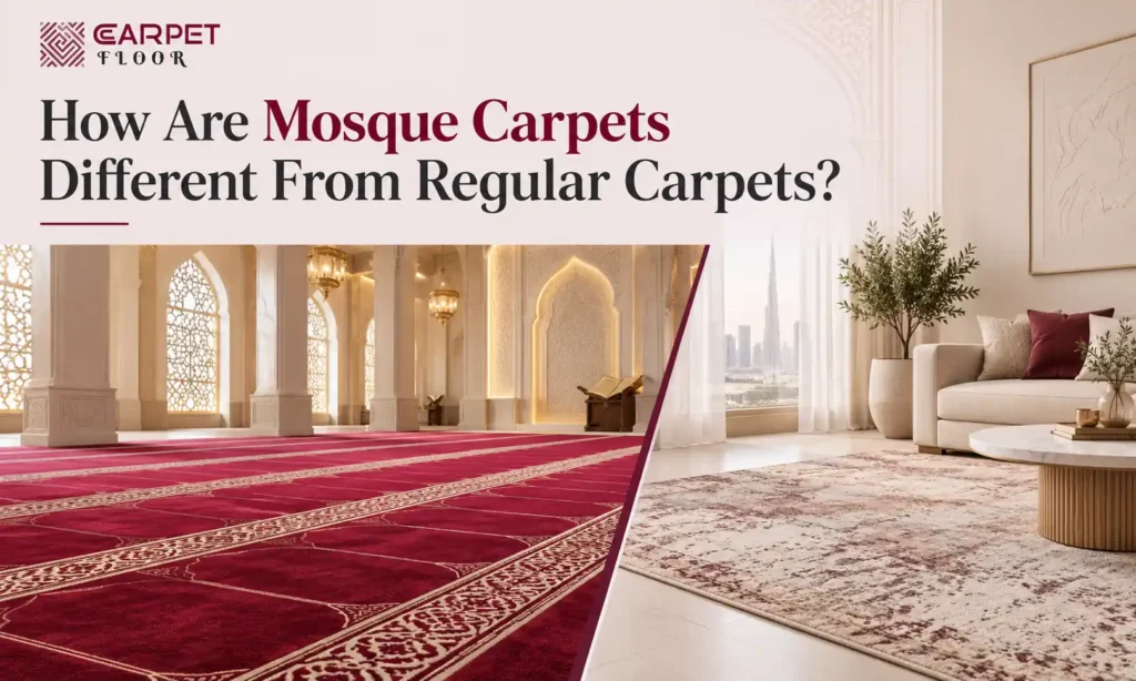 How Are Mosque Carpets Different From Regular Carpets?