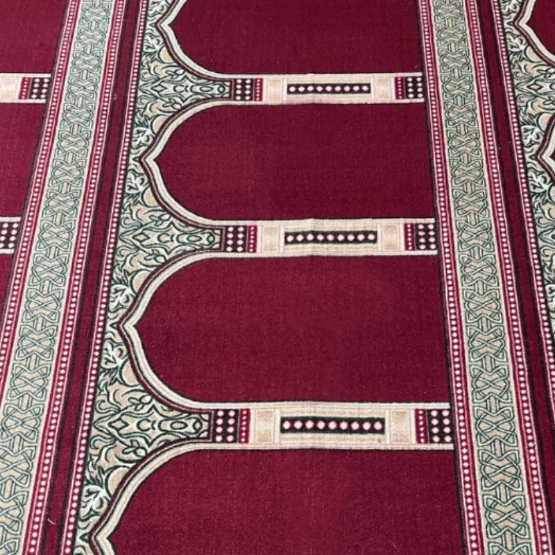 Maroon Mosque Carpet
