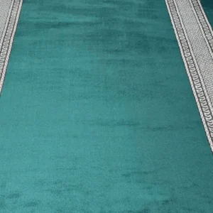 Tasbeeh Texture Green Mosque Carpet