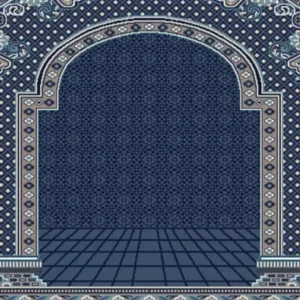 Sky Blue Hira Masjid Carpet