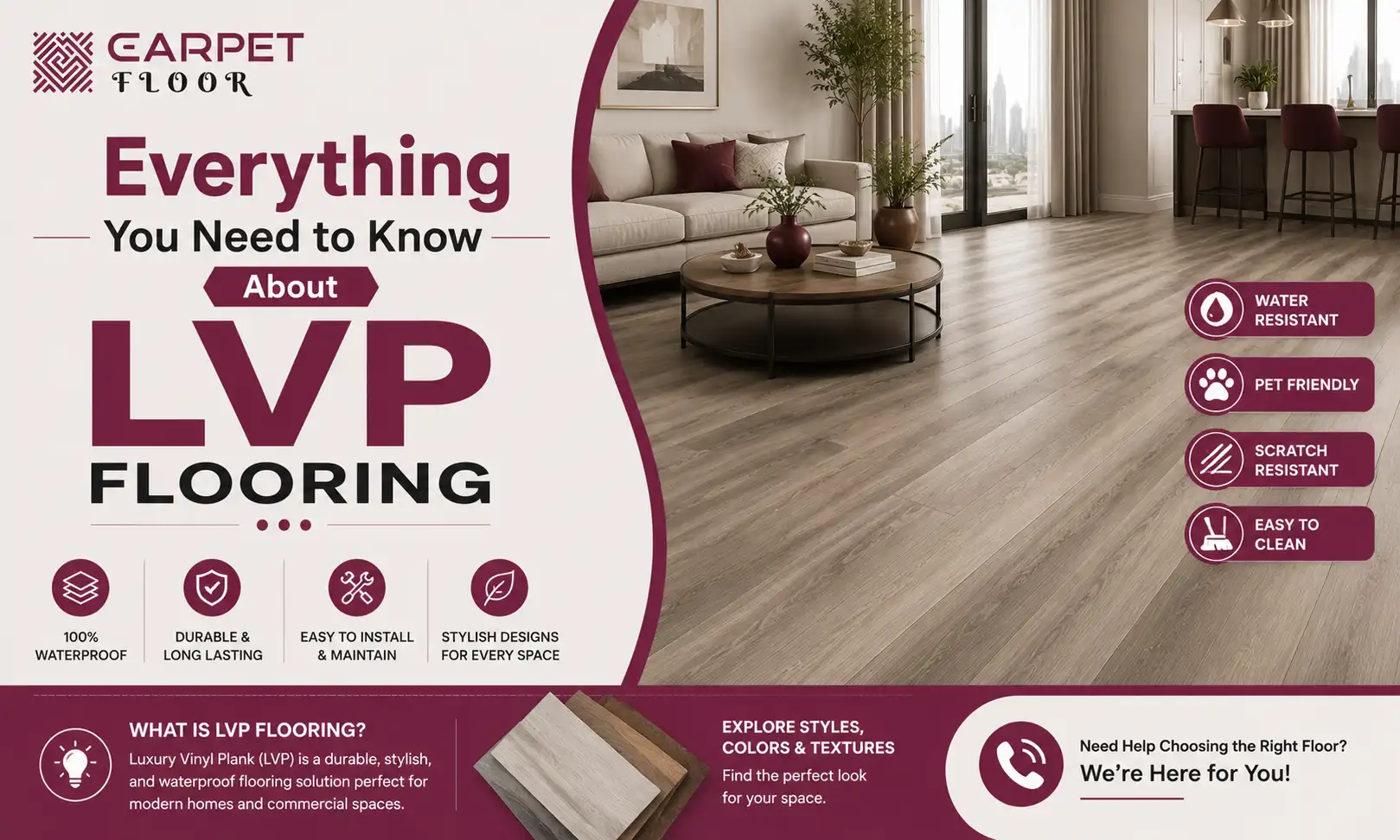 Everything You Need to Know About LVP Flooring