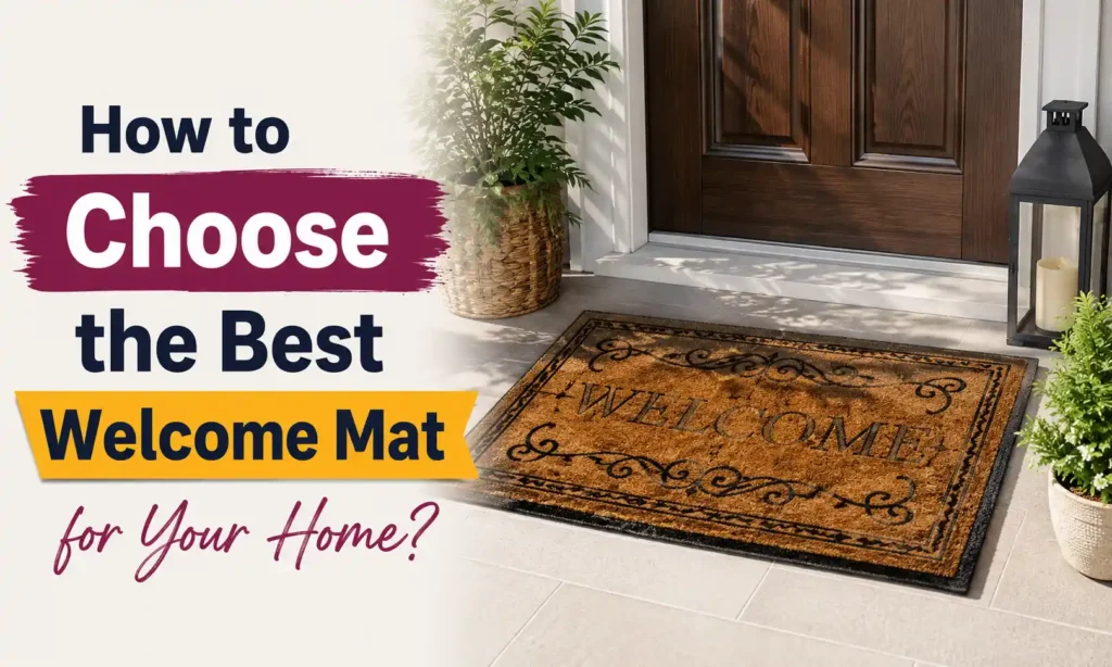 How to Choose the Best Welcome Mat for Your Home