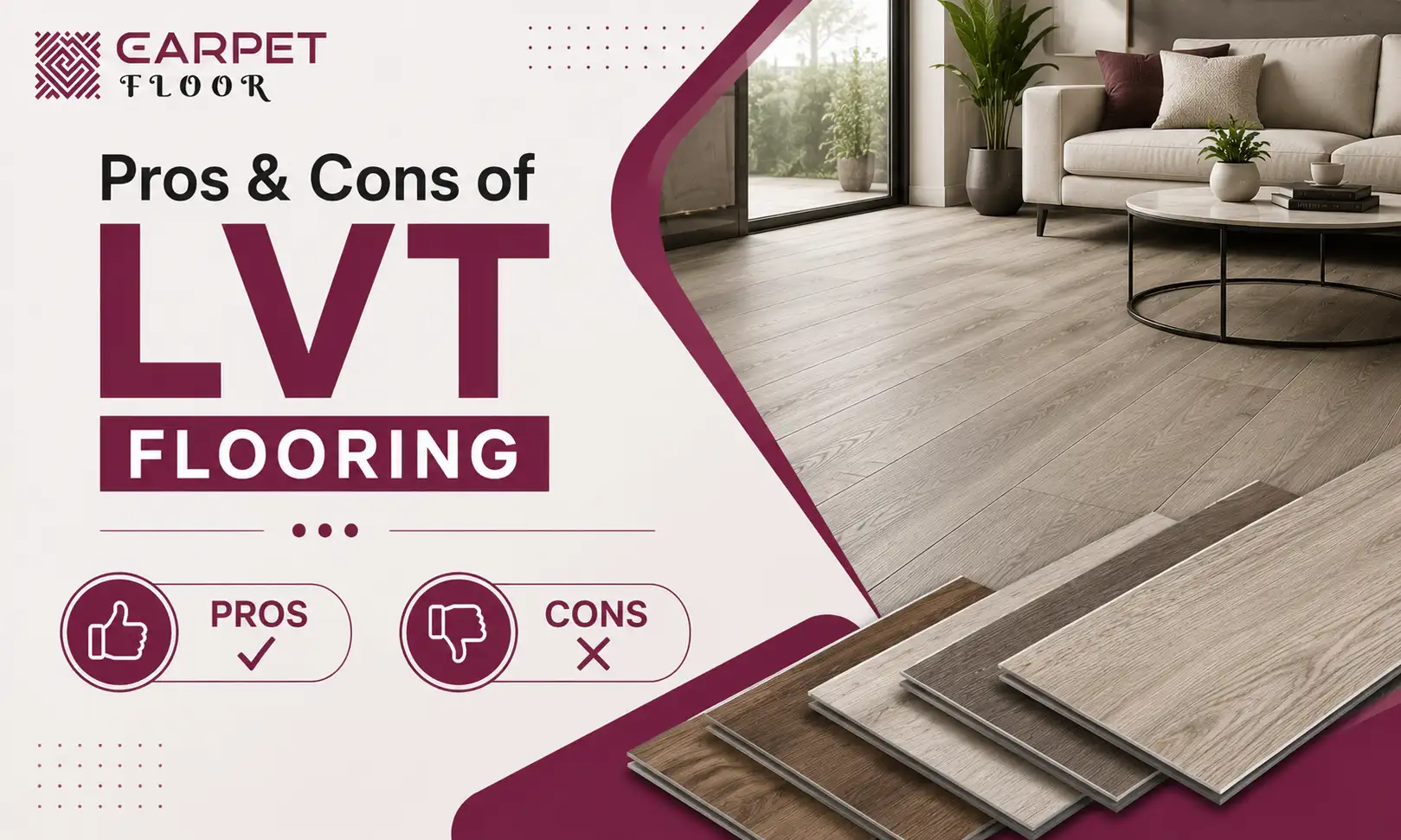 Pros and Cons of LVT Flooring