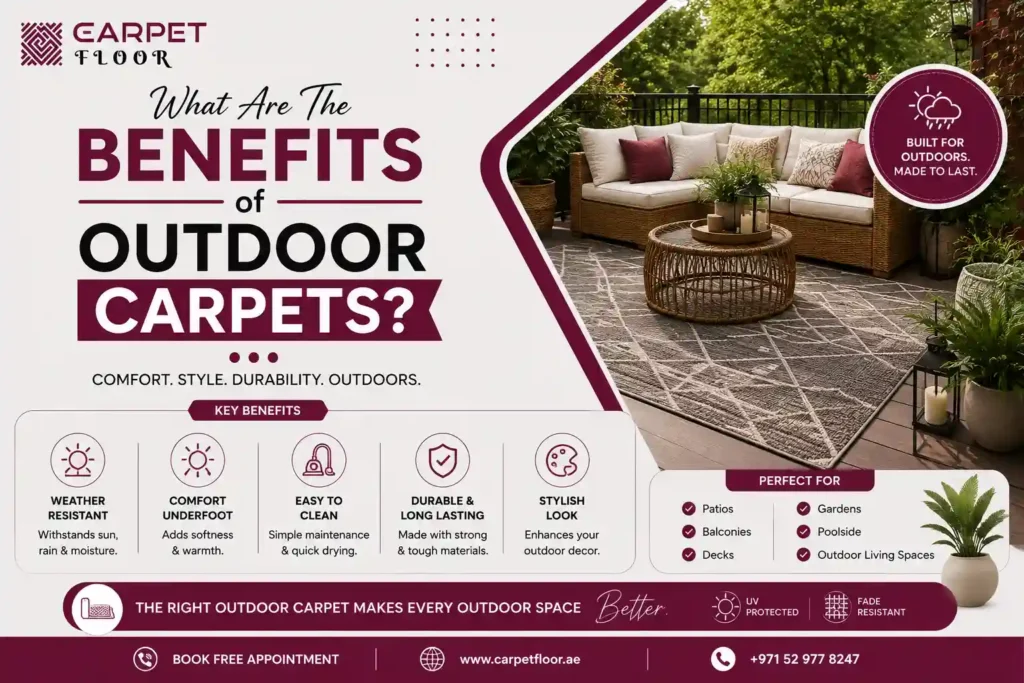 What Are The Benefits of Outdoor Carpets