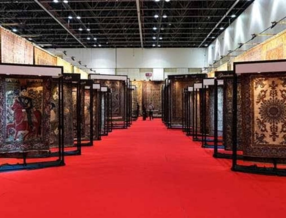 exhibition wall to wall carpets in Dubai
